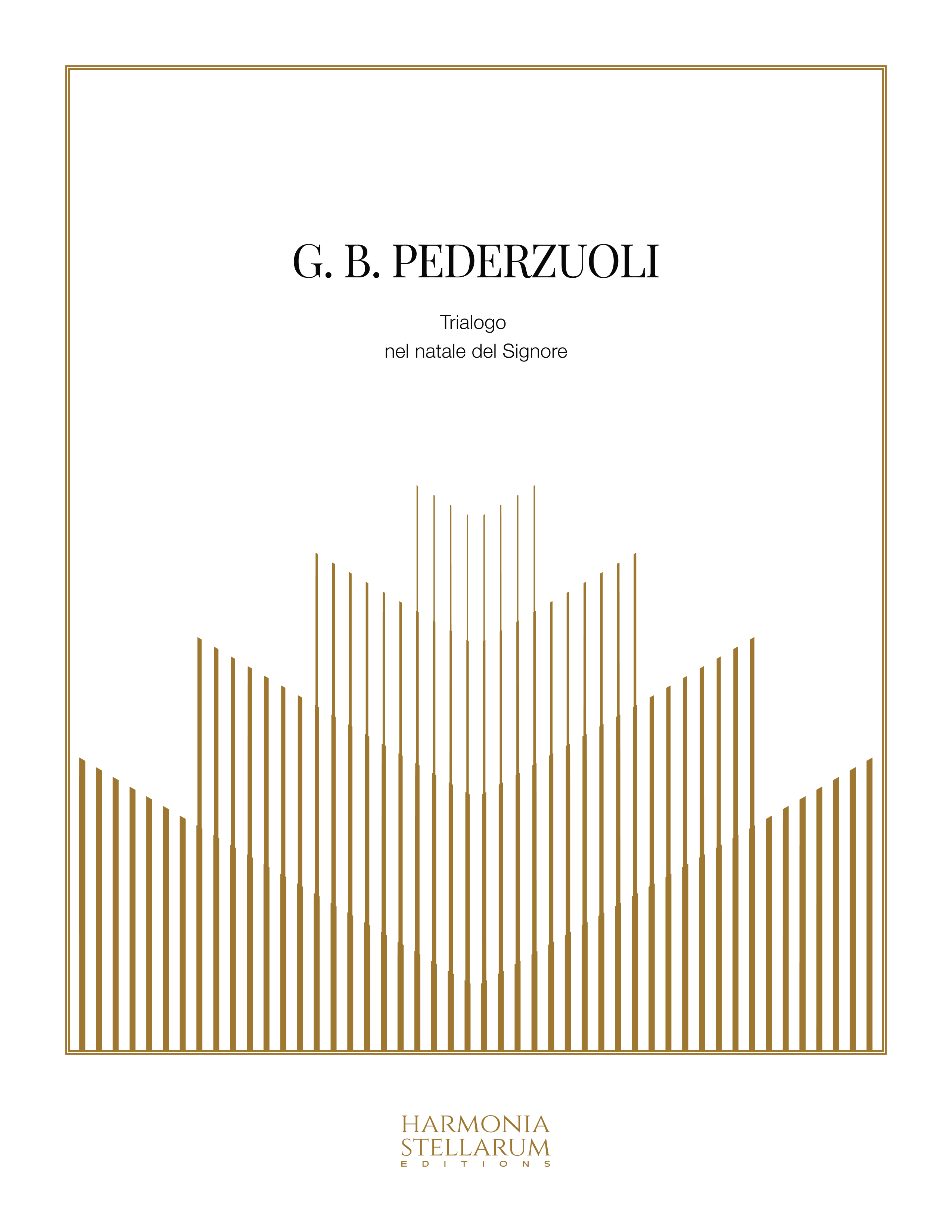 Cover of G. B. Pederzuoli’s Trialogo nel natale del Signore